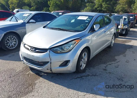 2013 Hyundai Elantra Gls z USA, uszkodzony, nr VIN 5NPDH4AE9DH350750